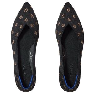 ROTHY’S | The Point Il Slip On in Daisy Sparkle - Black and Gold